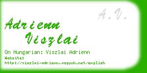 adrienn viszlai business card